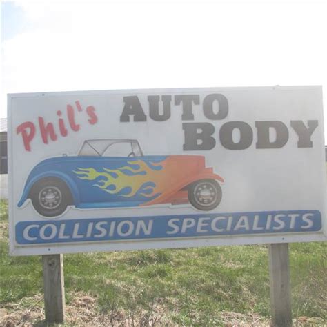 phil's auto body.
